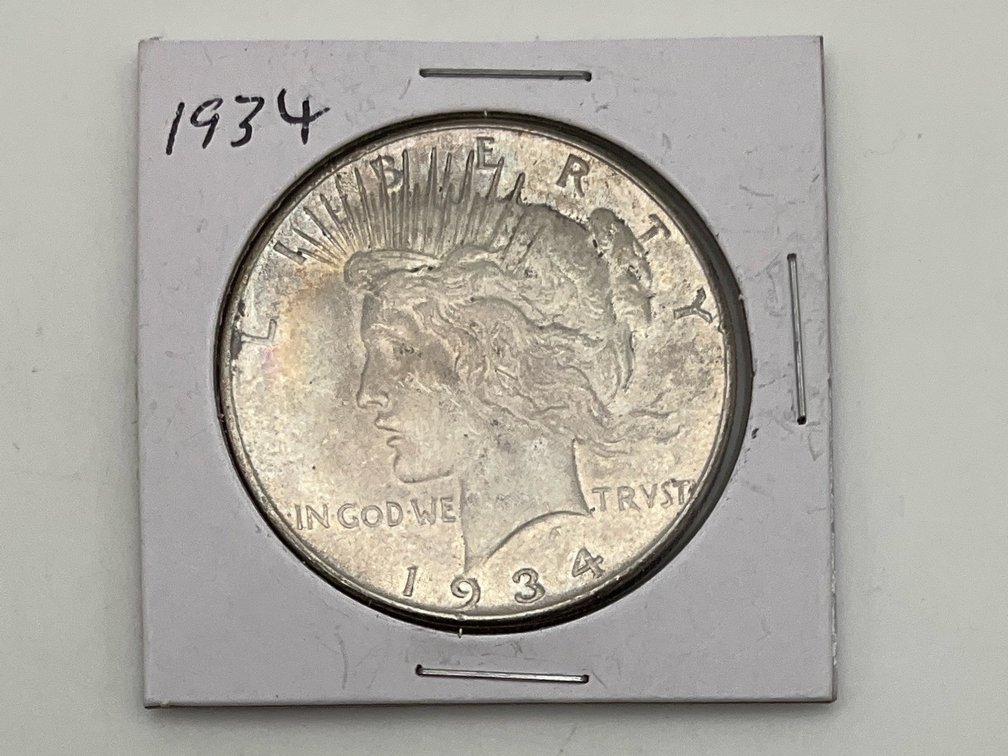 1934 Peace Dollar
