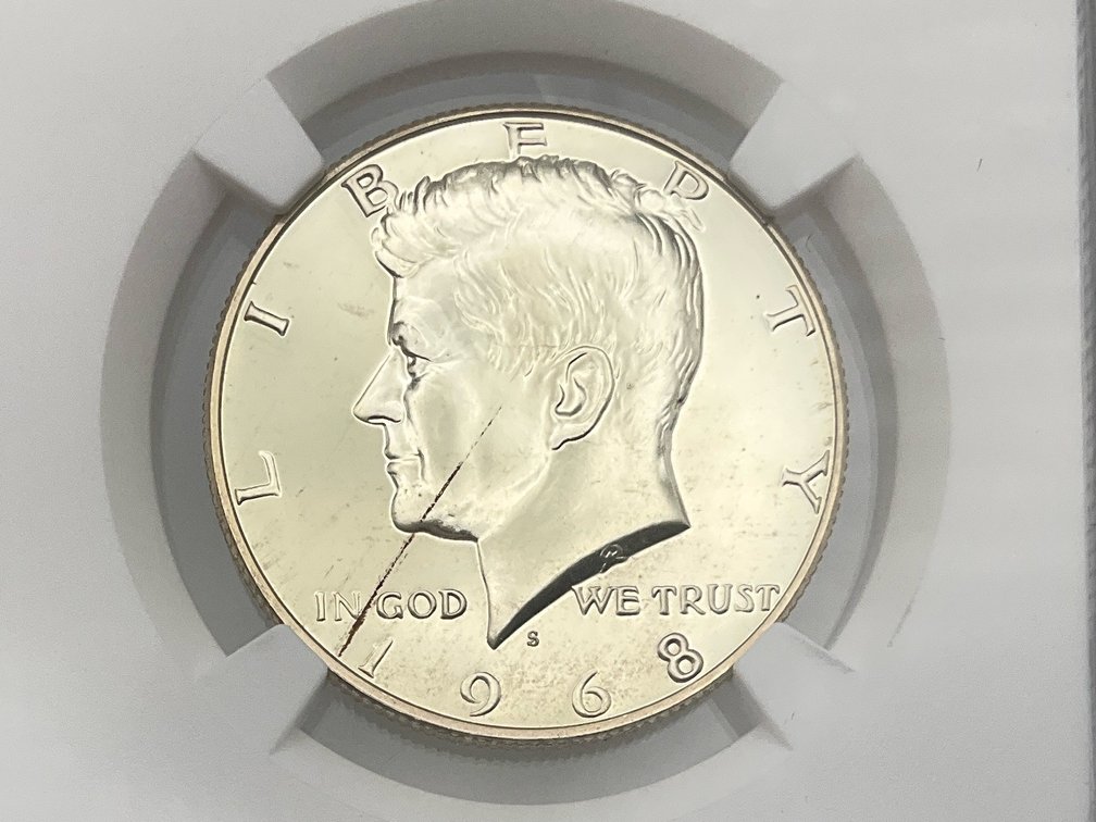 1968-S Kennedy Half Dollar, NGC PF 66