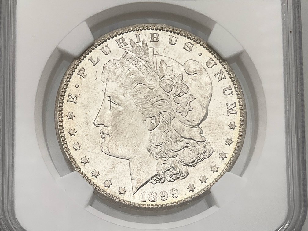 1899-O Morgan Dollar, NGC MS 62