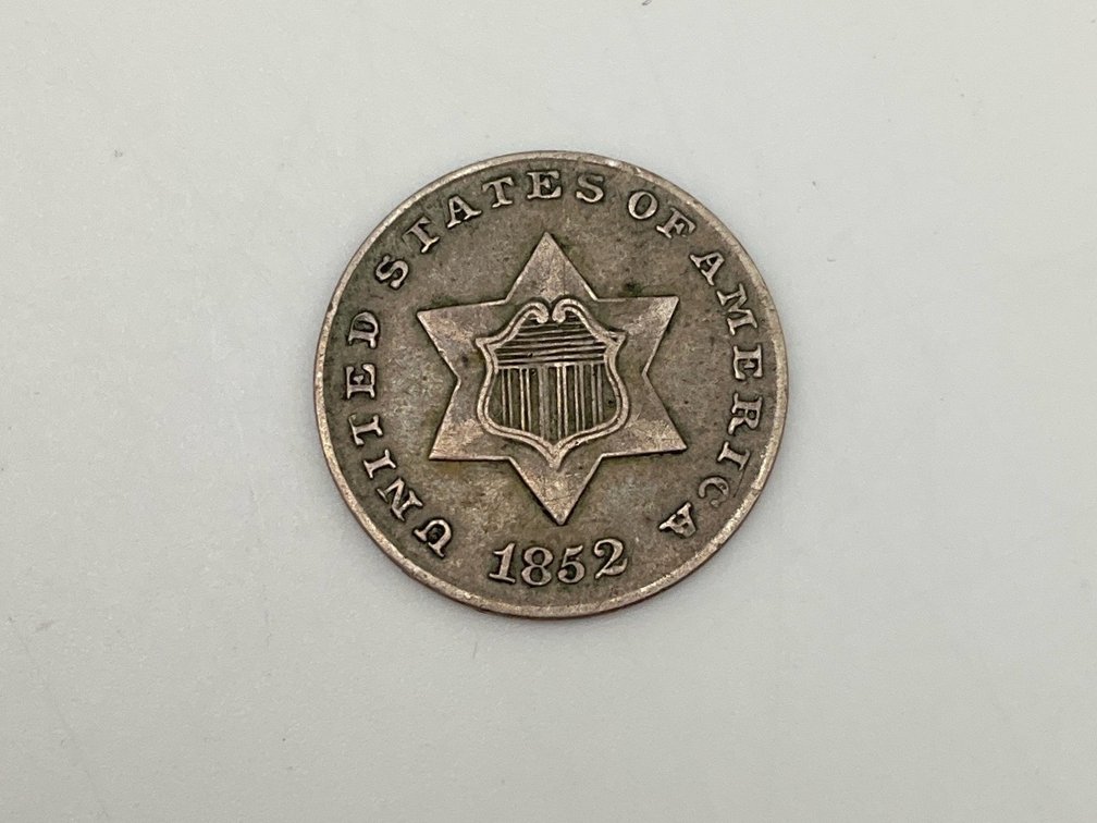 1852 3-Cent Silver Piece