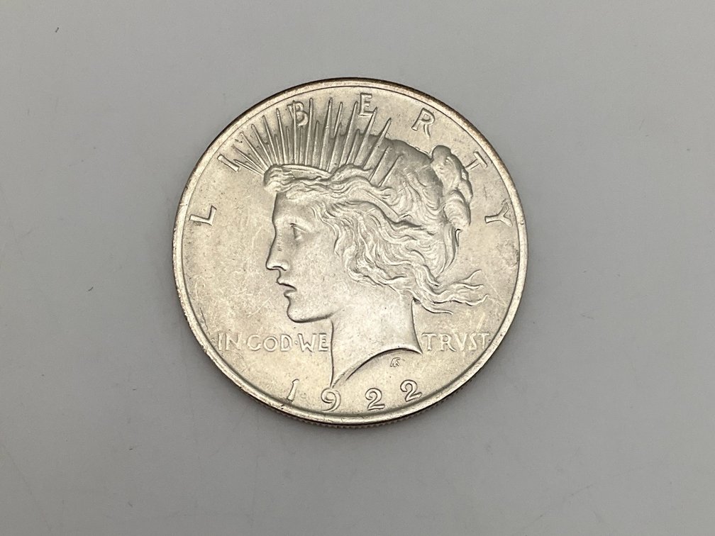 1922 US Peace Silver Dollar