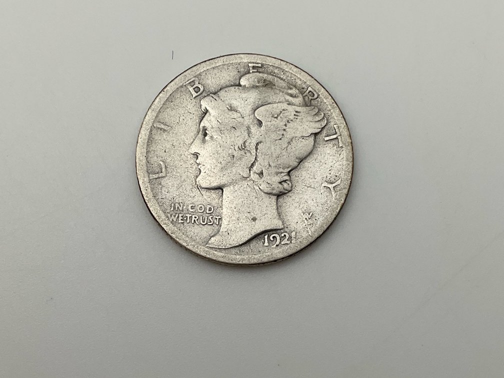 1921-D Mercury Dime