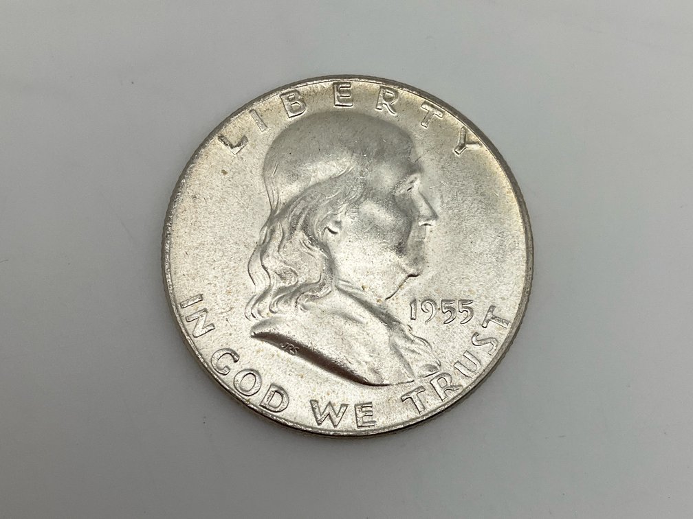 1955 Franklin Silver 50c