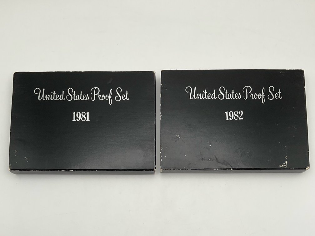 1981 and 1982 United States Proof Sets