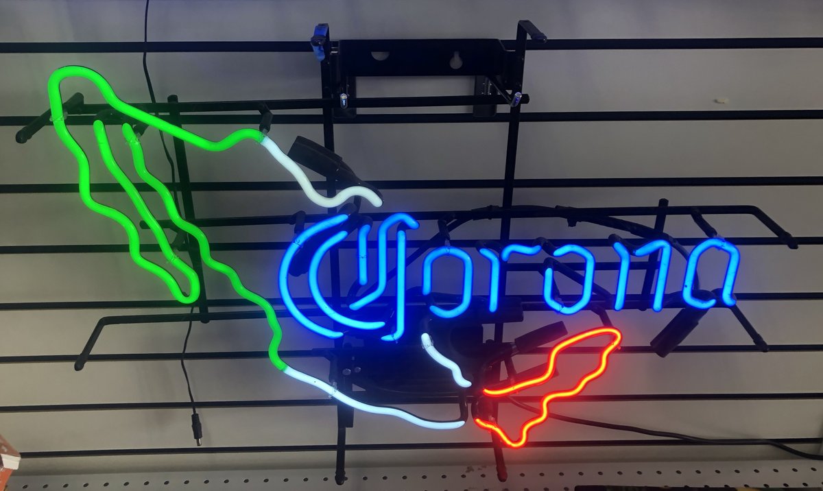 Corona Light Up Neon Sign