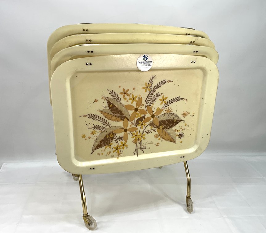 Vintage TV Serving Trays