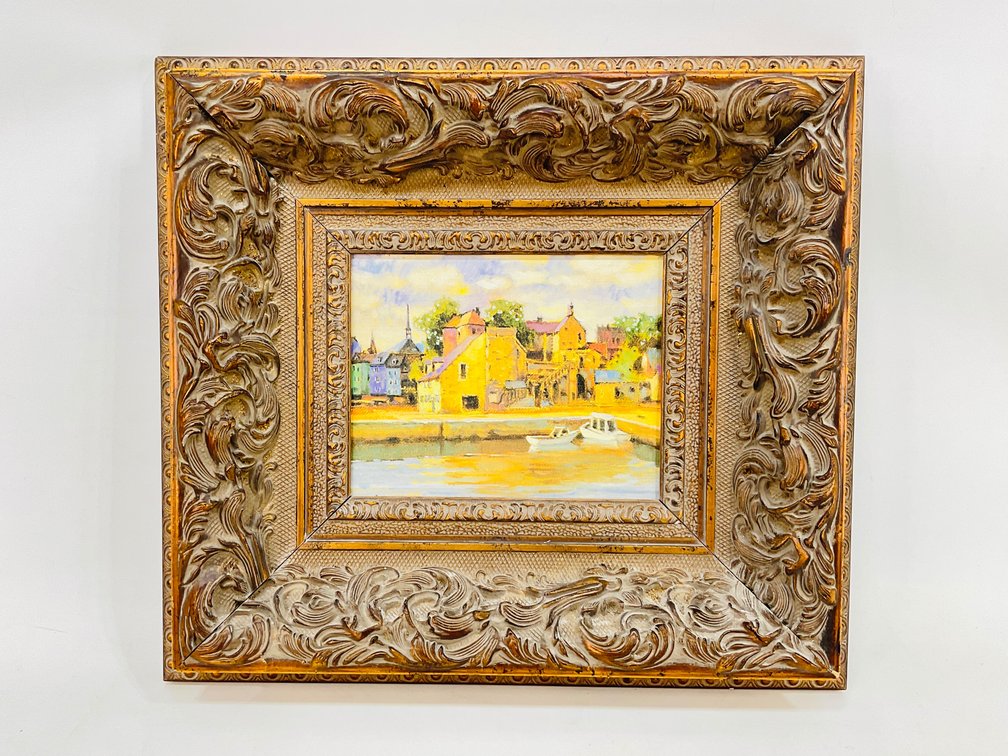 Framed Oil Painting
