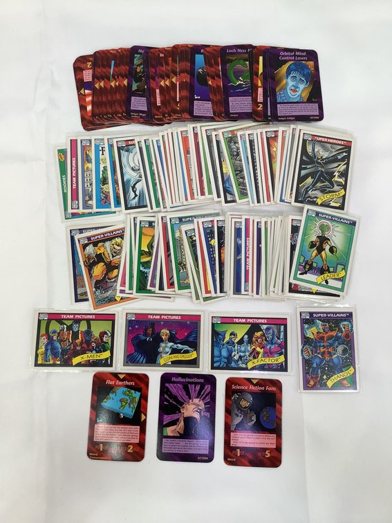 Marvel Comics Trading Cards & Illuminati New World Order Cards