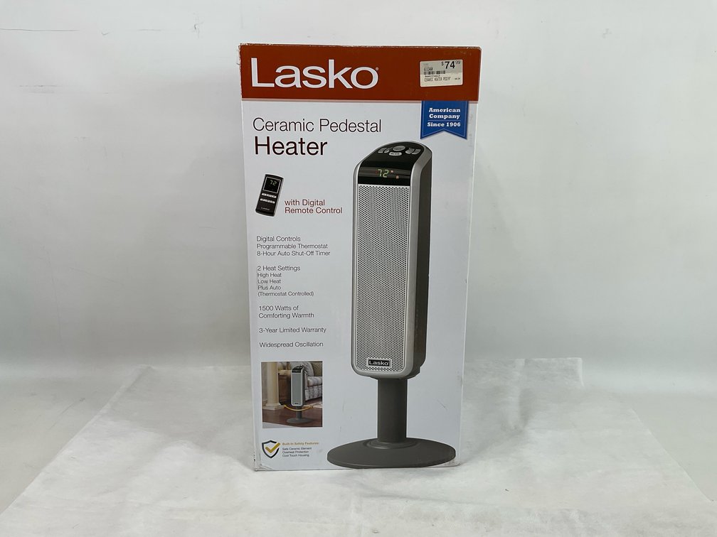 New! Lasko Pedestal Heater