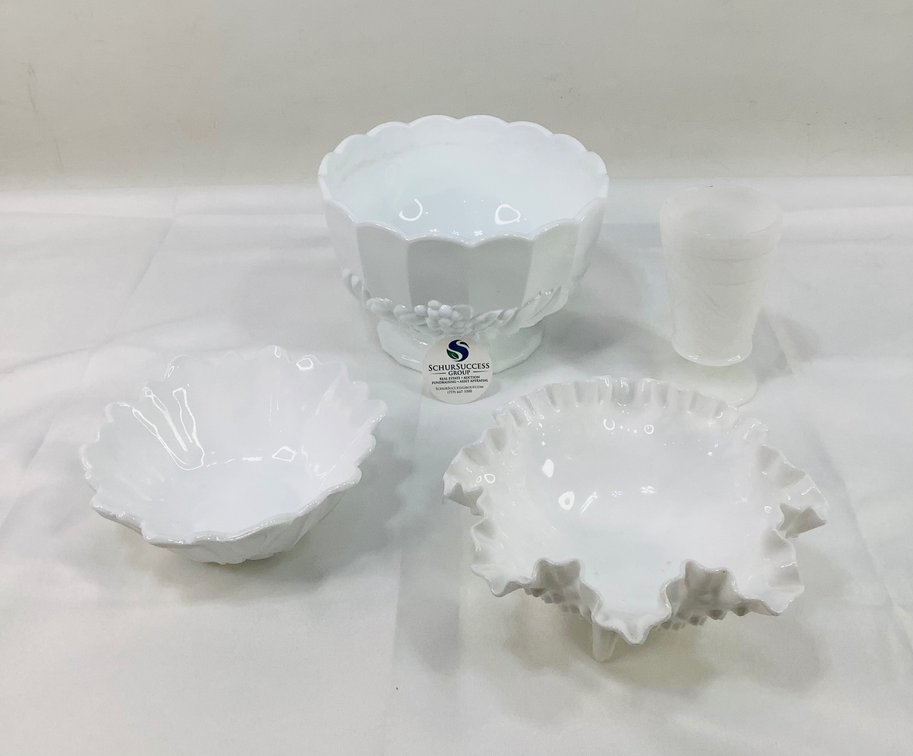 Milk Glass Assortment