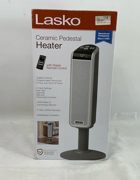New! Lasko Pedestal Heater