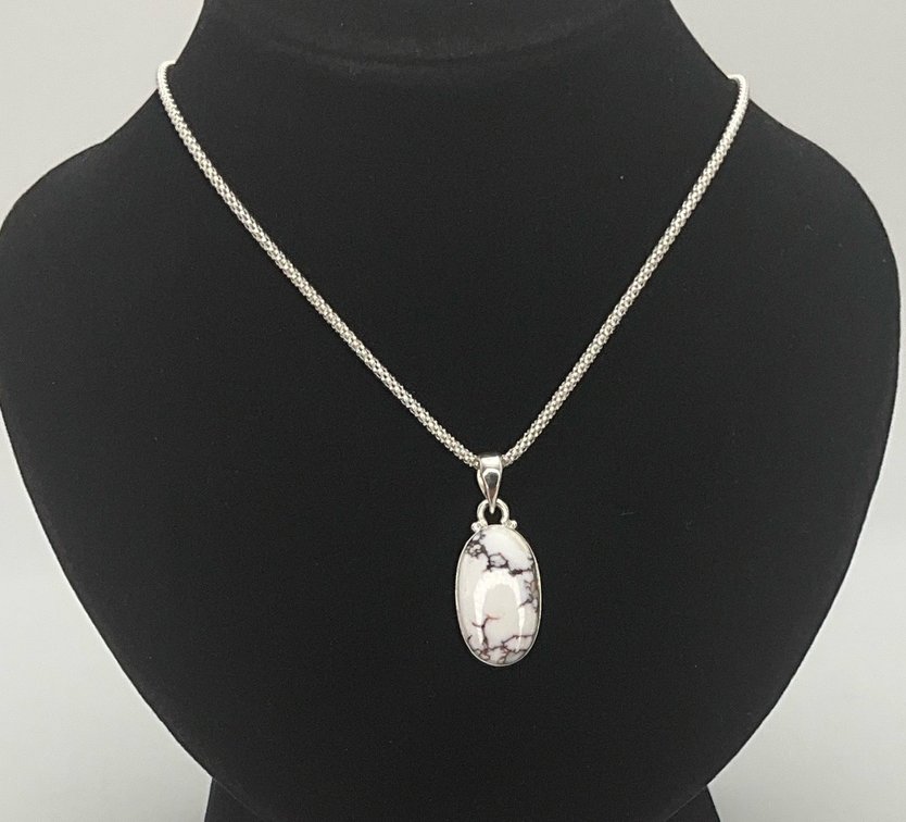 Wildhorse Turquoise Silver Necklace