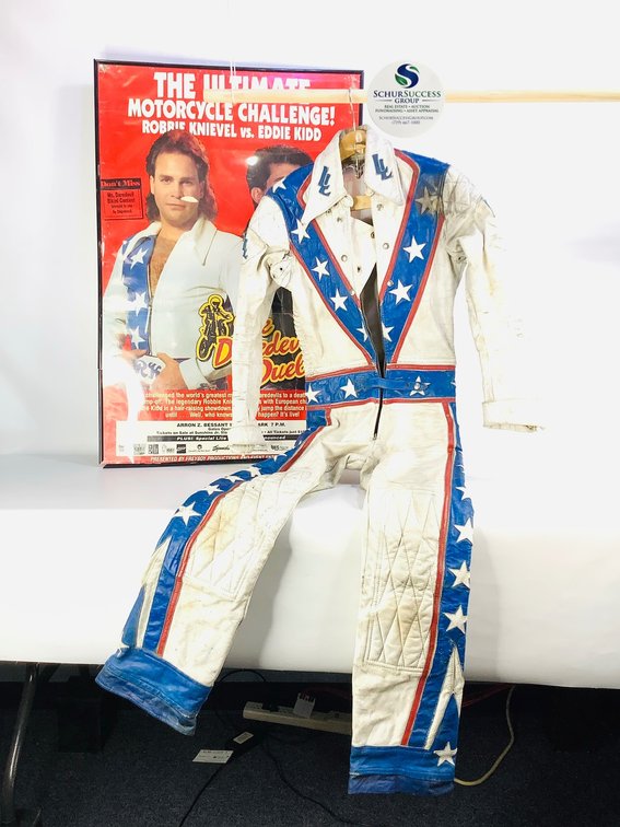 Evel Knievel Jumpsuit and Poster