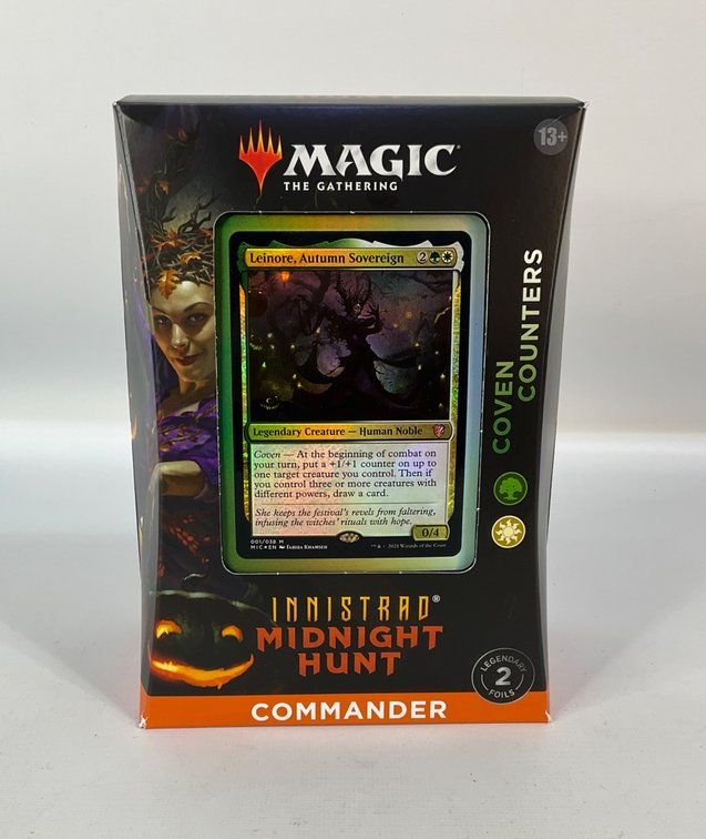 NEW! Magic: The Gathering Commander Deck - "Coven Counters" from Innistrad Midnight Hunt