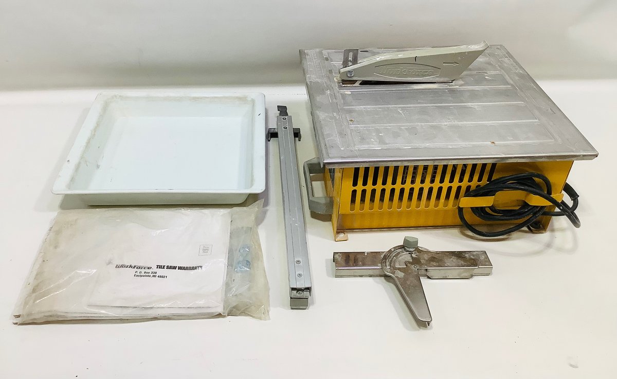 Workforce 7" Tile Wet Saw