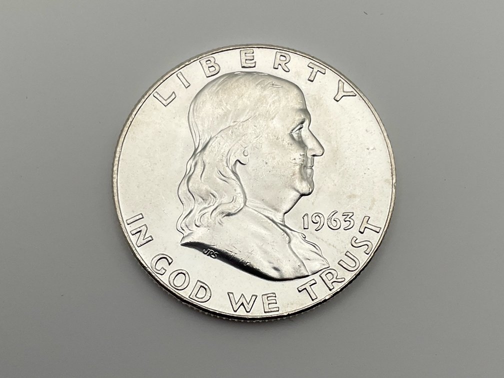 1963-D Franklin Silver 50c