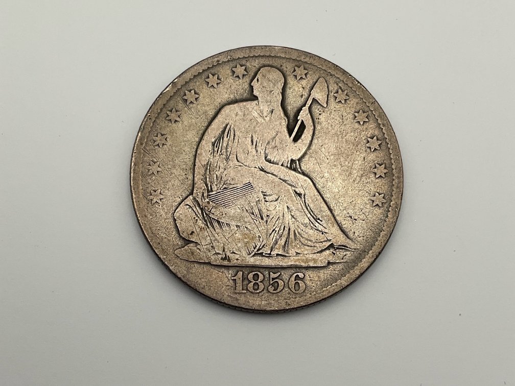1856-O Seated Liberty Half Dollar