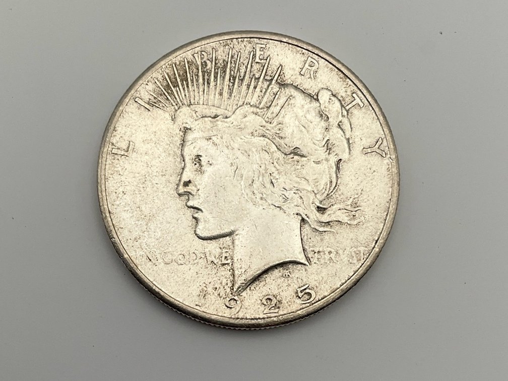 1925 US Peace Silver Dollar