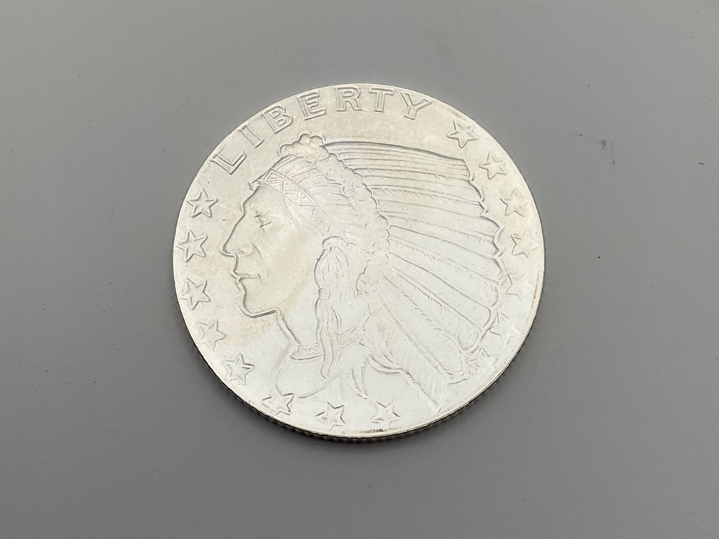 1/4 oz. Silver Indian Coin
