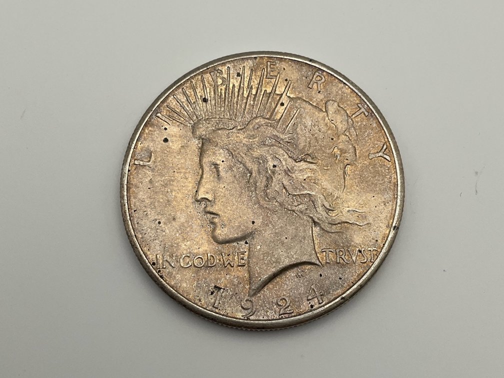 1924-S Peace Dollar