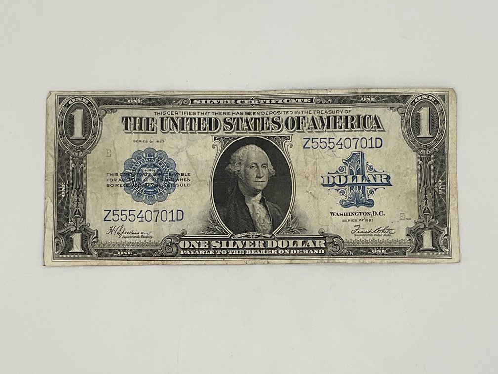 1923 $1 Silver Certificate