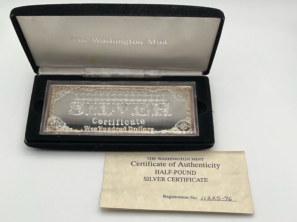 Half Pound Silver Bar