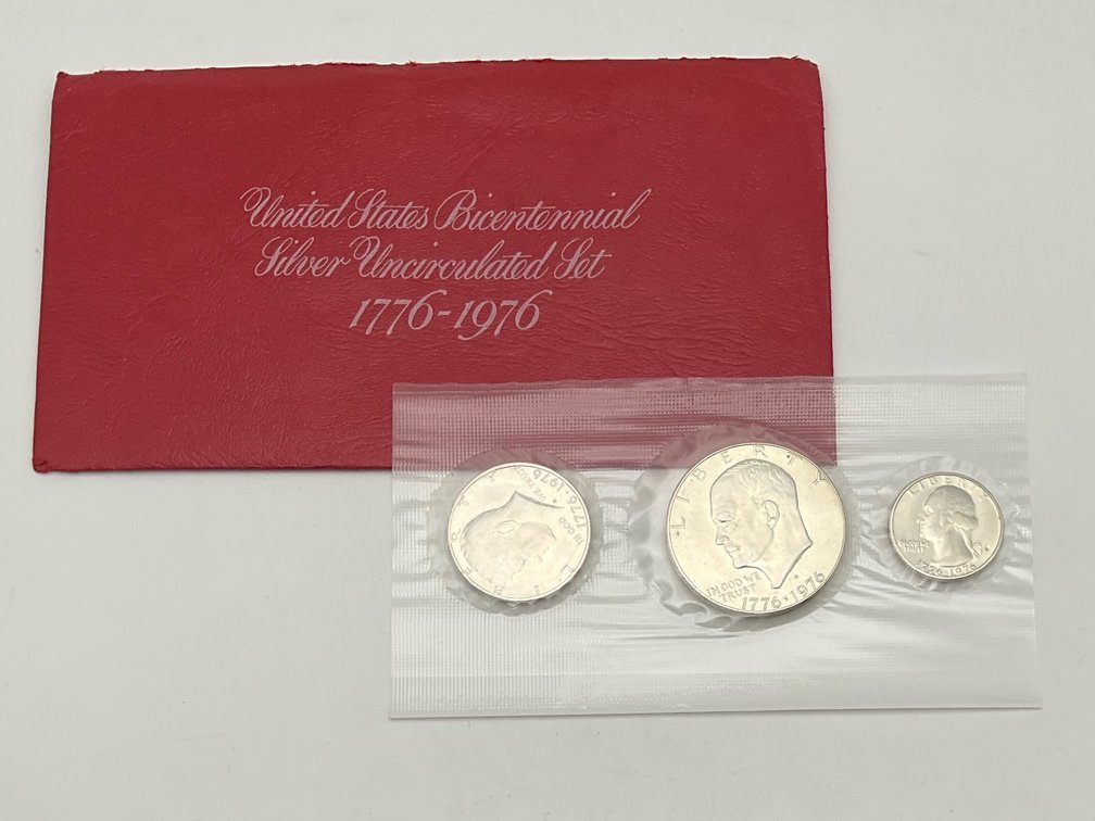 1976 US Bicentennial Silver Uncirculated Set