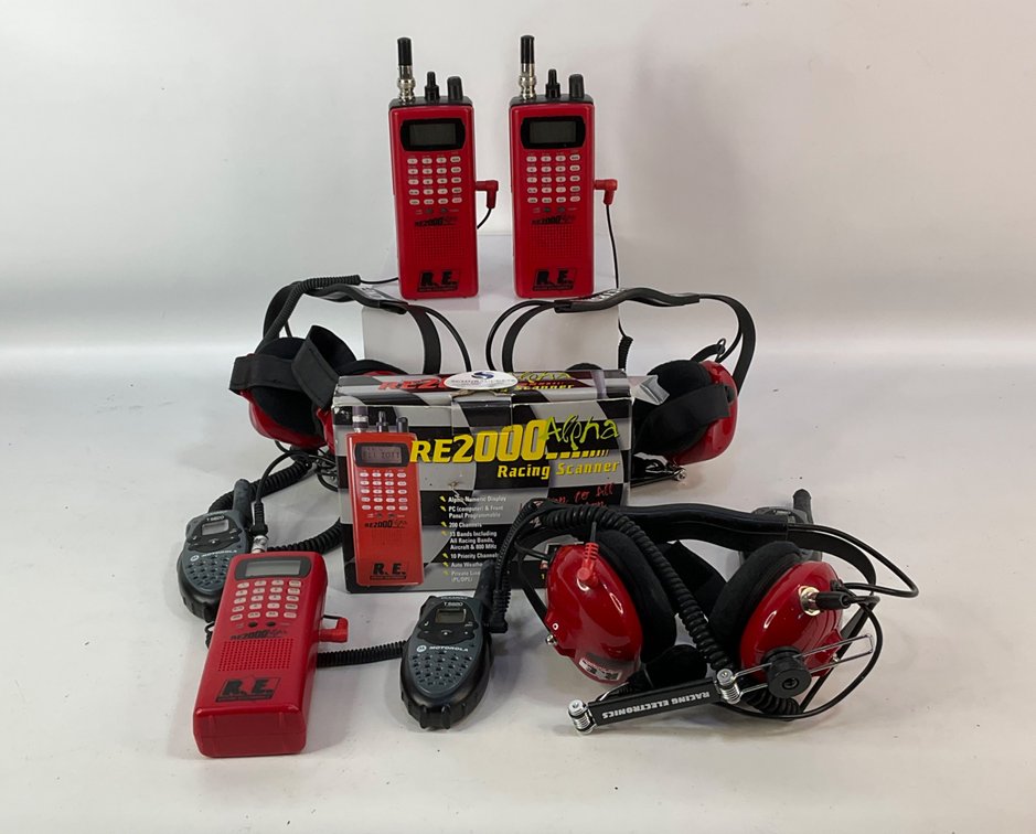 Racing Electronics RE2000 Alpha Portable Racing Scanner
