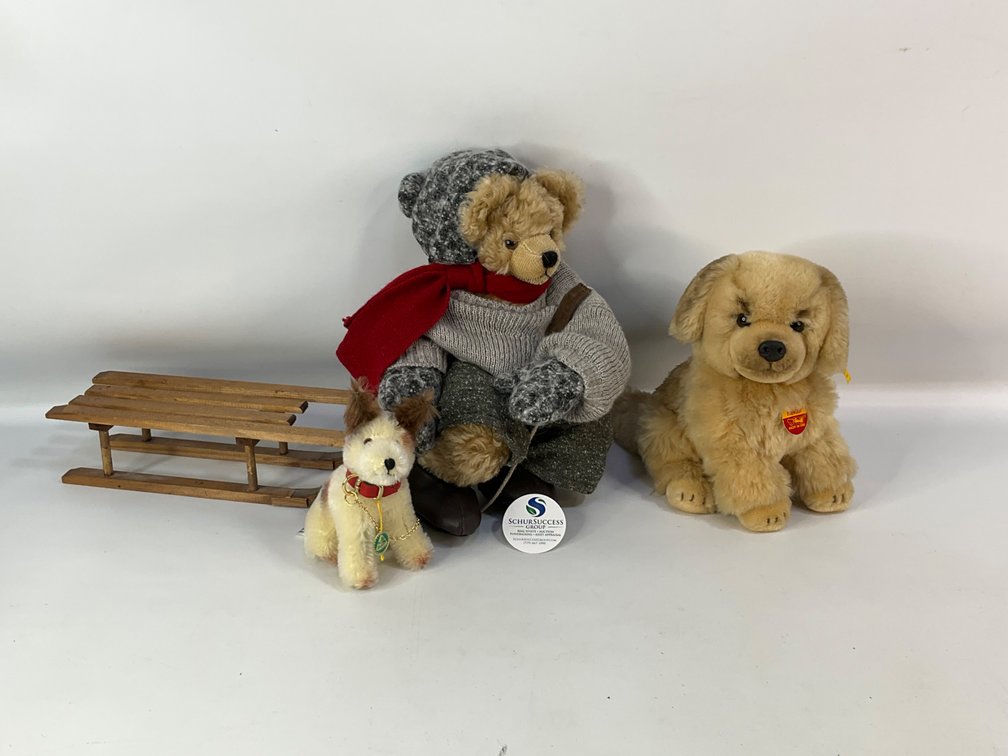 Steiff and Hermann Plush Animals