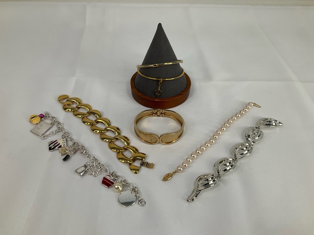 Gold and Silver Tone Bracelets
