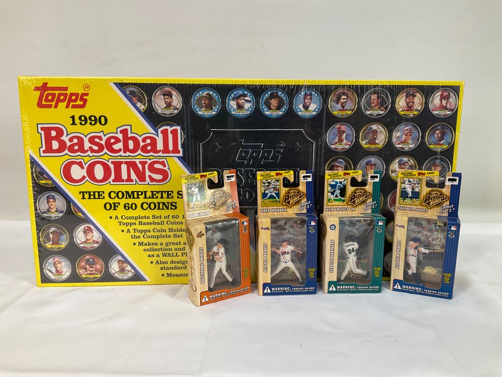 Baseball Cards, Figures & Coins