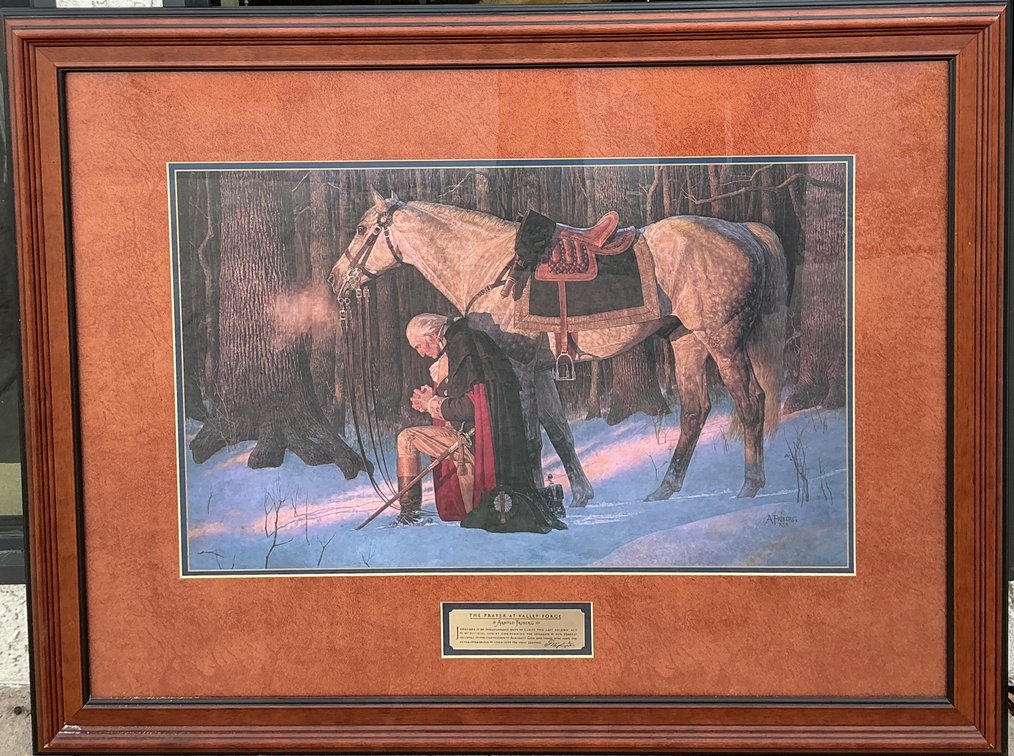 "The Prayer at Valley Forge" by Arnold Friberg