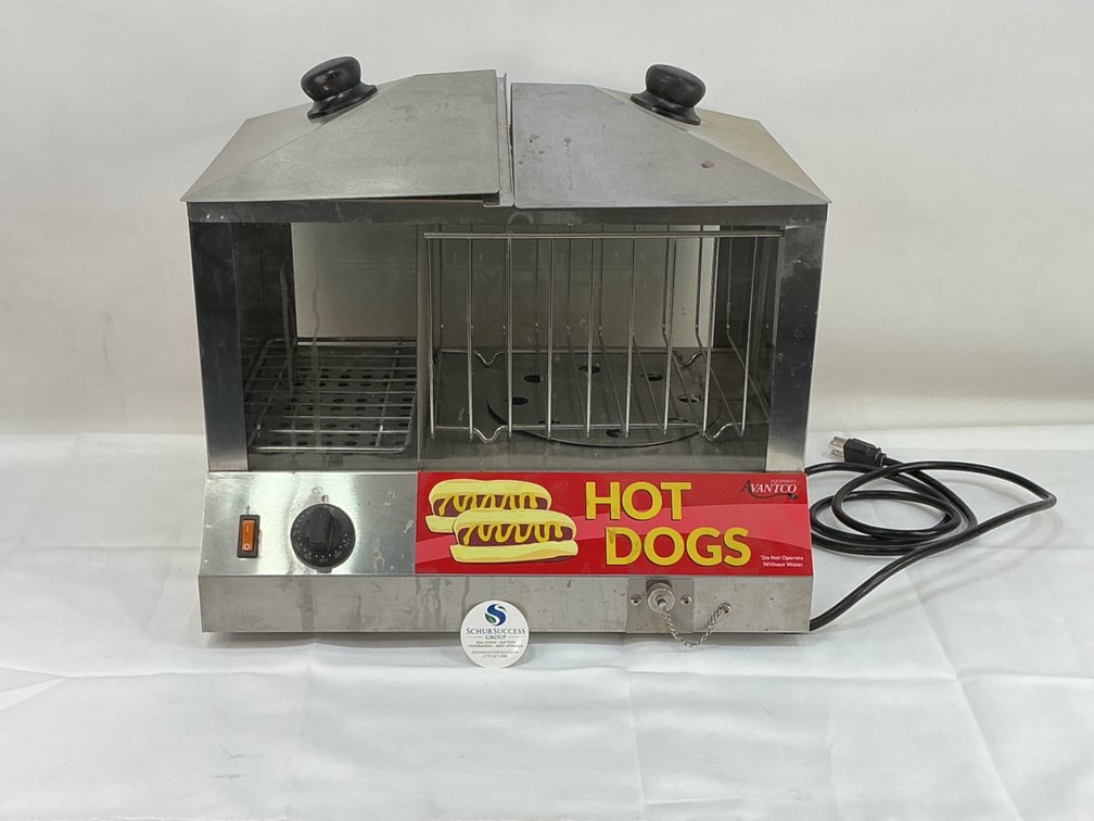AVantco Hot Dog Steamer