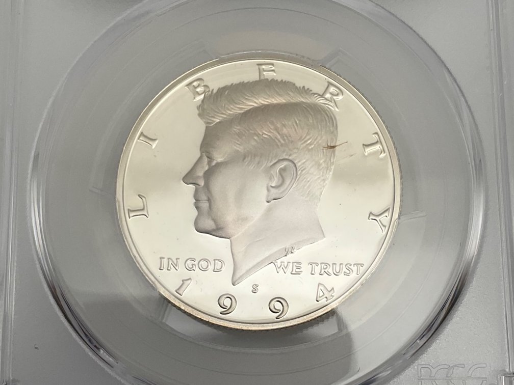 1994-S Silver Proof Silver Proof Kennedy Half Dollar