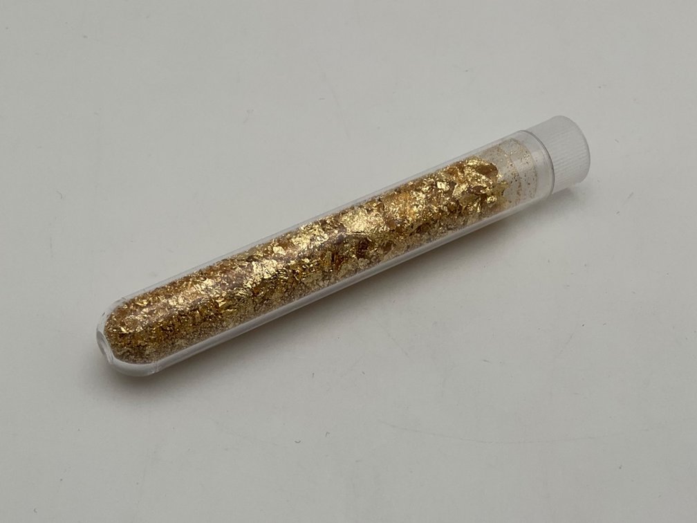 Vial of 24K Gold Flakes
