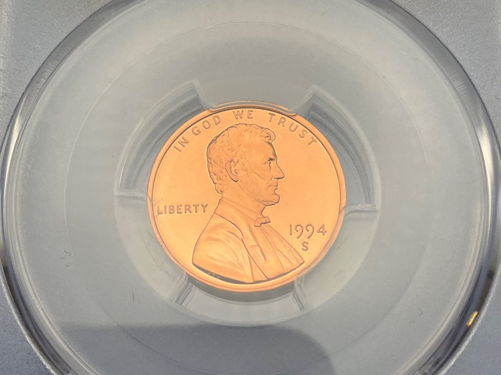 1994-S Proof Lincoln Cent PCGS PR69 RD DCAM