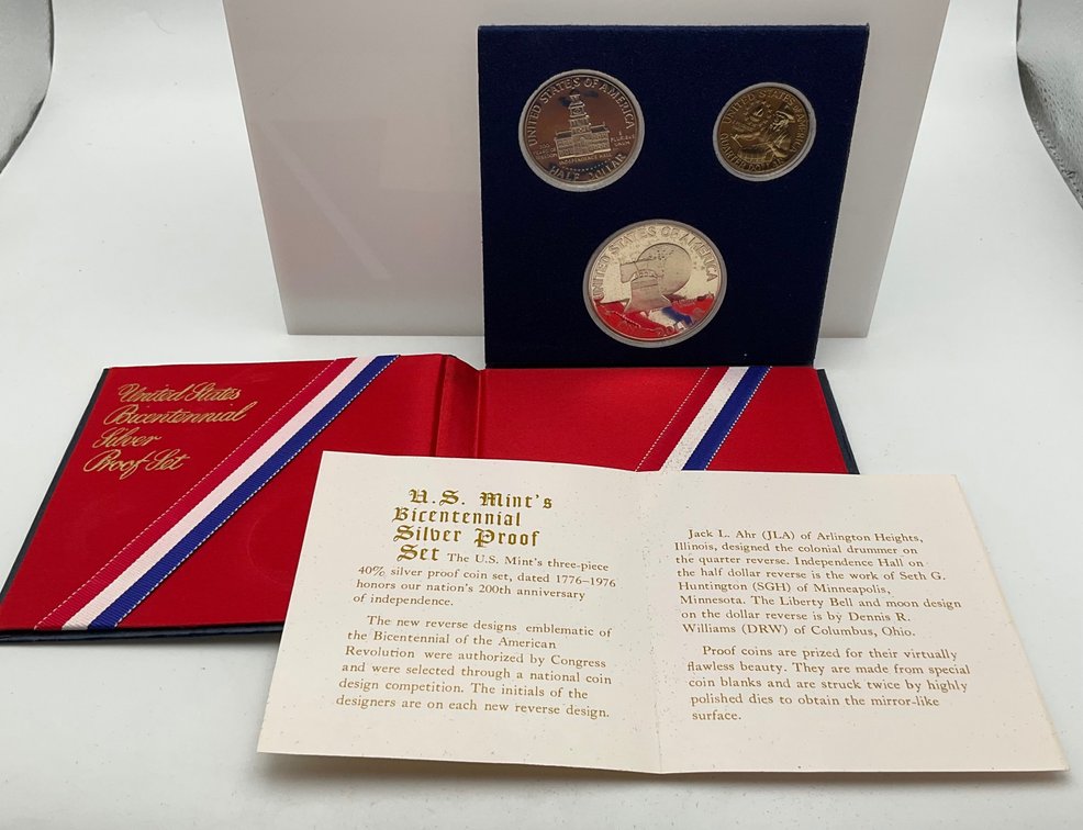 1976 US Bicentennial Silver Proof Set
