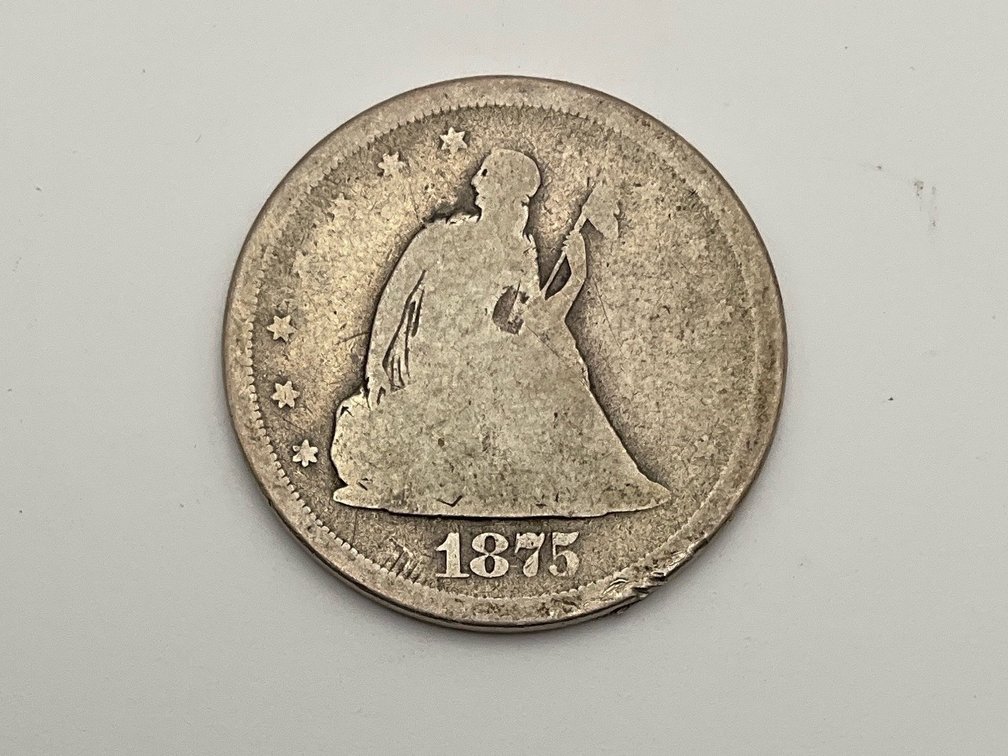 1875-S 20-Cent Piece