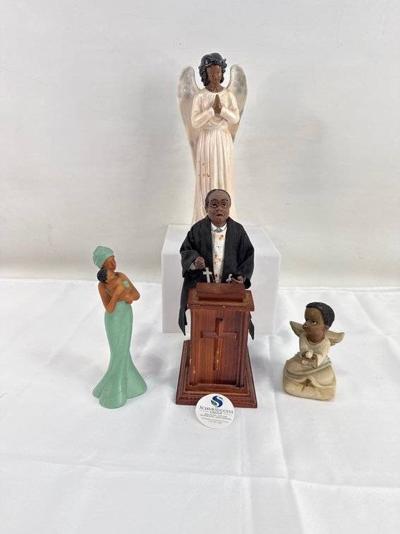 Preacher and Angel Figures