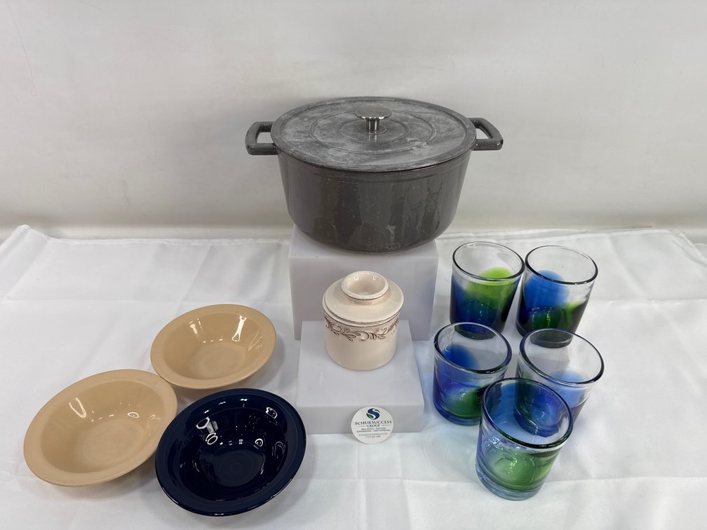 Butter Crock, Dutch Oven and More