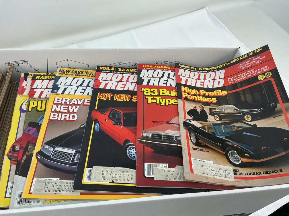 Motor Trend Magazines