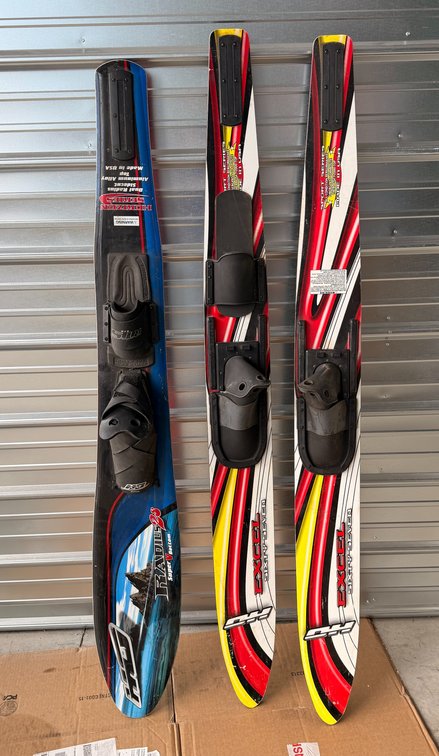 HO Sports: Excel Sixty-Seven Water Skis and Radius 2s Super V Bottom Slalom Water Ski