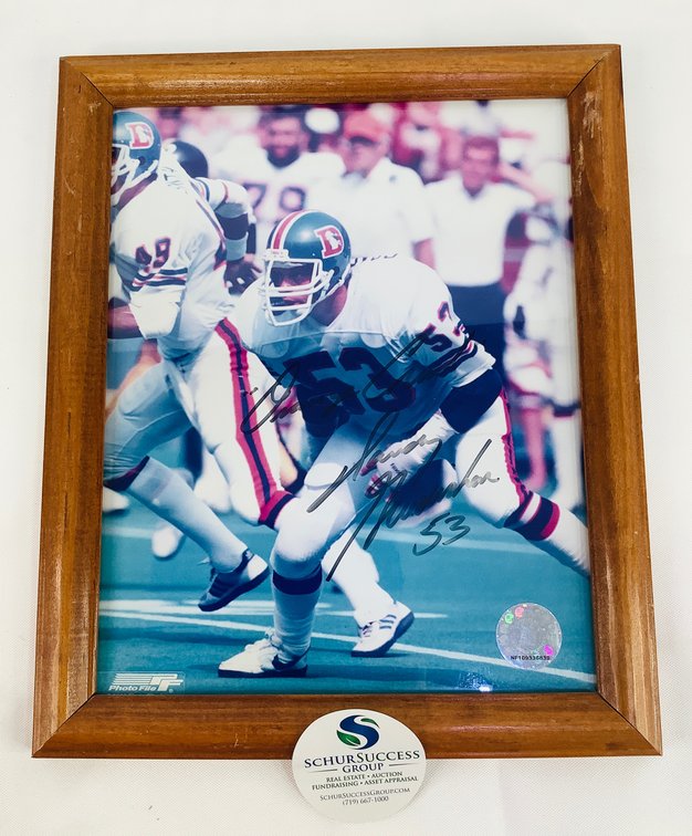 Framed Randy Gradishar #53 Signed Photo