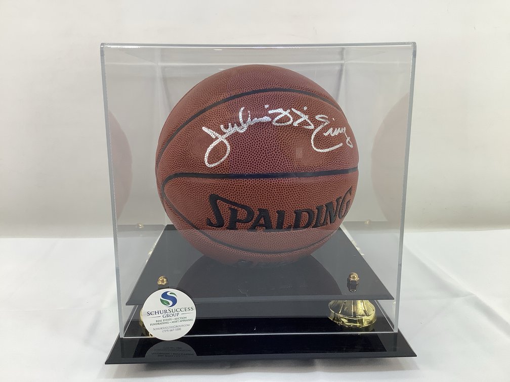 Autographed Julius Erving Basketball