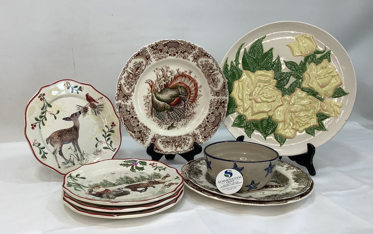 Johnson Bros Plates & Pitcher