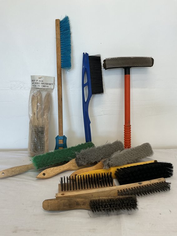 Assortment of Hand Brushes and More!
