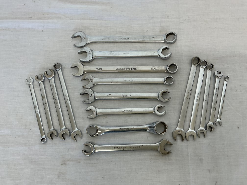 Snap-On Open-End and Combination Wrenches