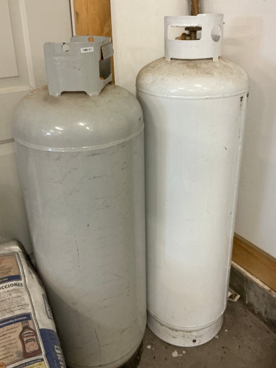 100-Pound Propane Tanks