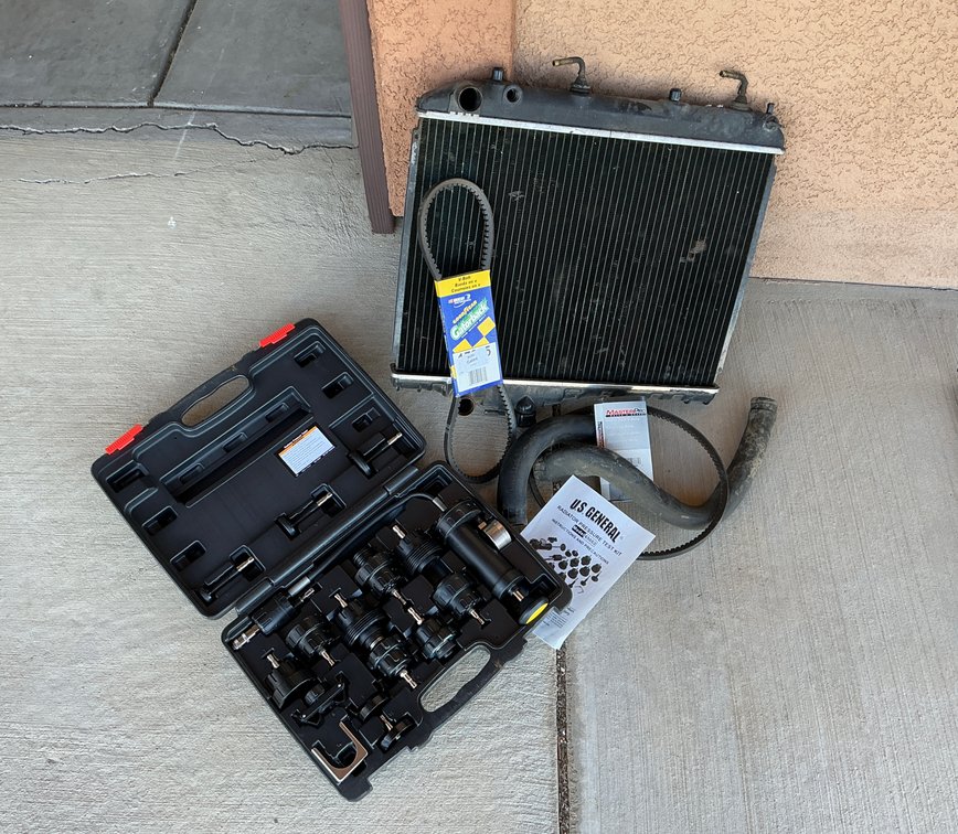 U.S General Radiator Pressure Test Kit, Radiator and More!