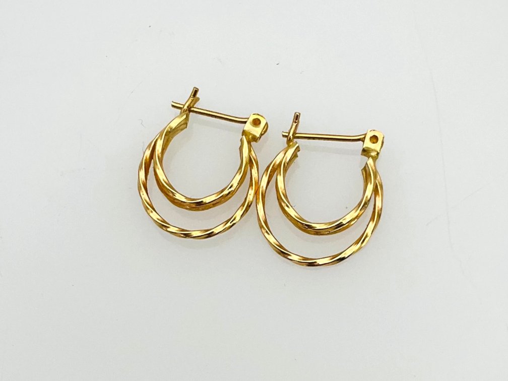 Gold Hoop Earrings